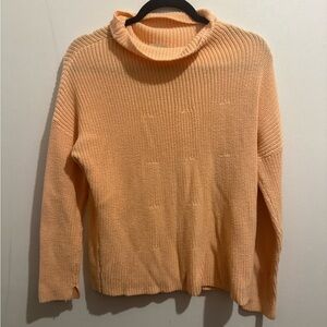 🩷 Peach Knit Women's Sweater